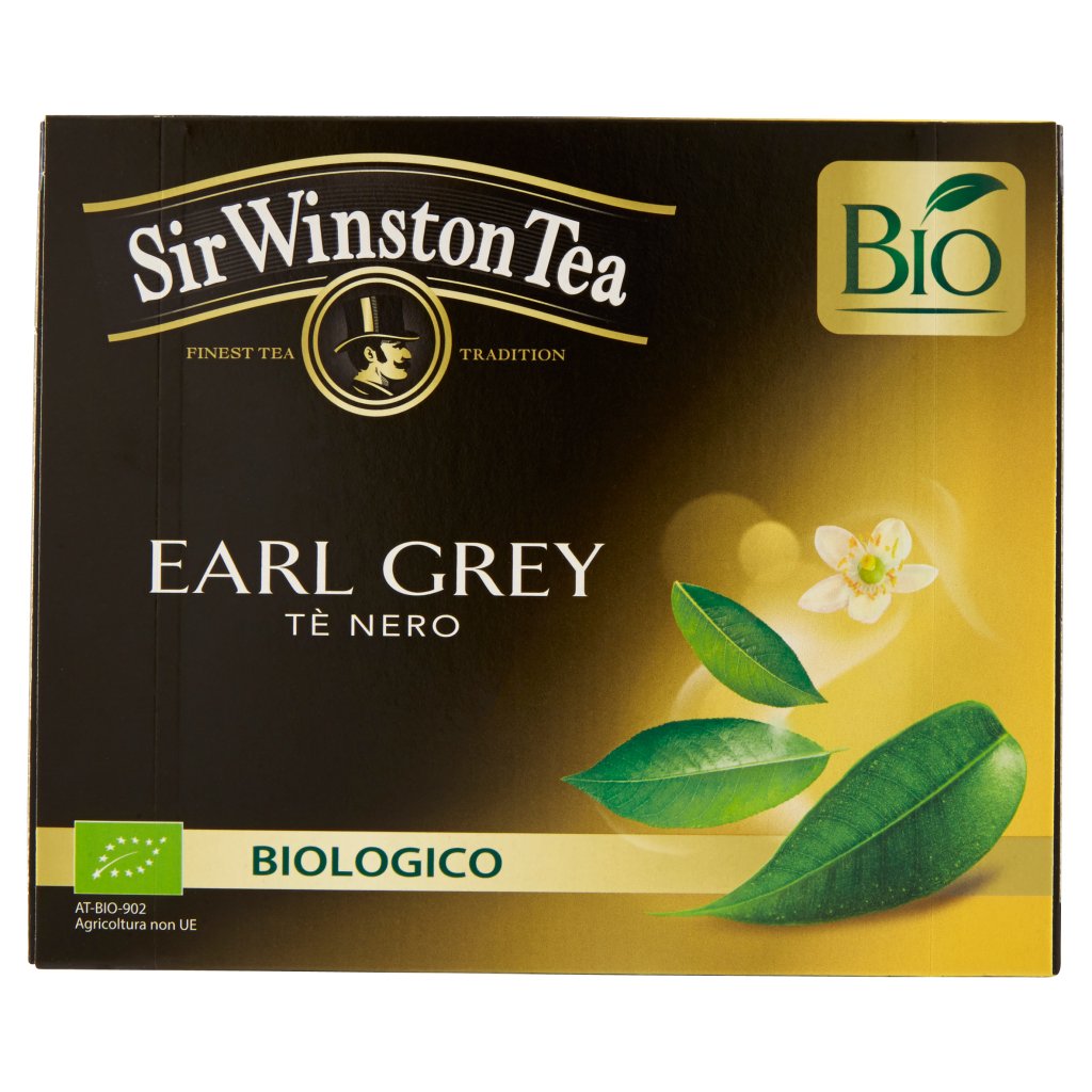 Sir Winston Tea Bio Earl Grey Biologico 40 x 1,75 g