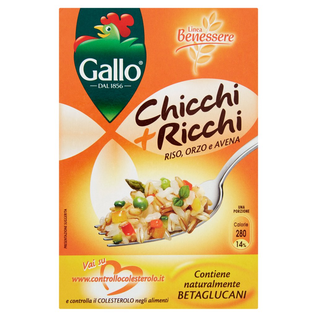 Gallo Chicchi+ricchi Riso, Orzo e Avena