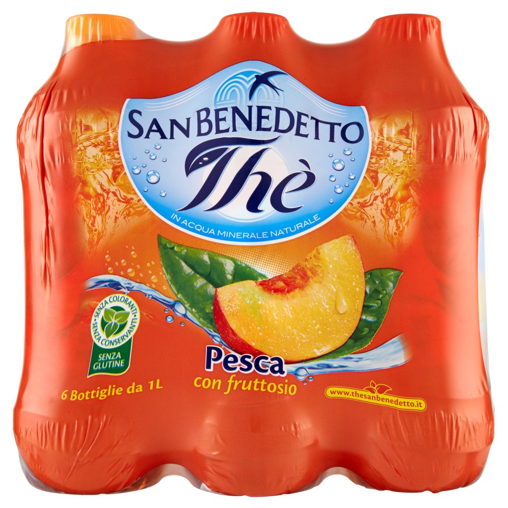 San Benedetto Thè Pesca 6 x 1 l