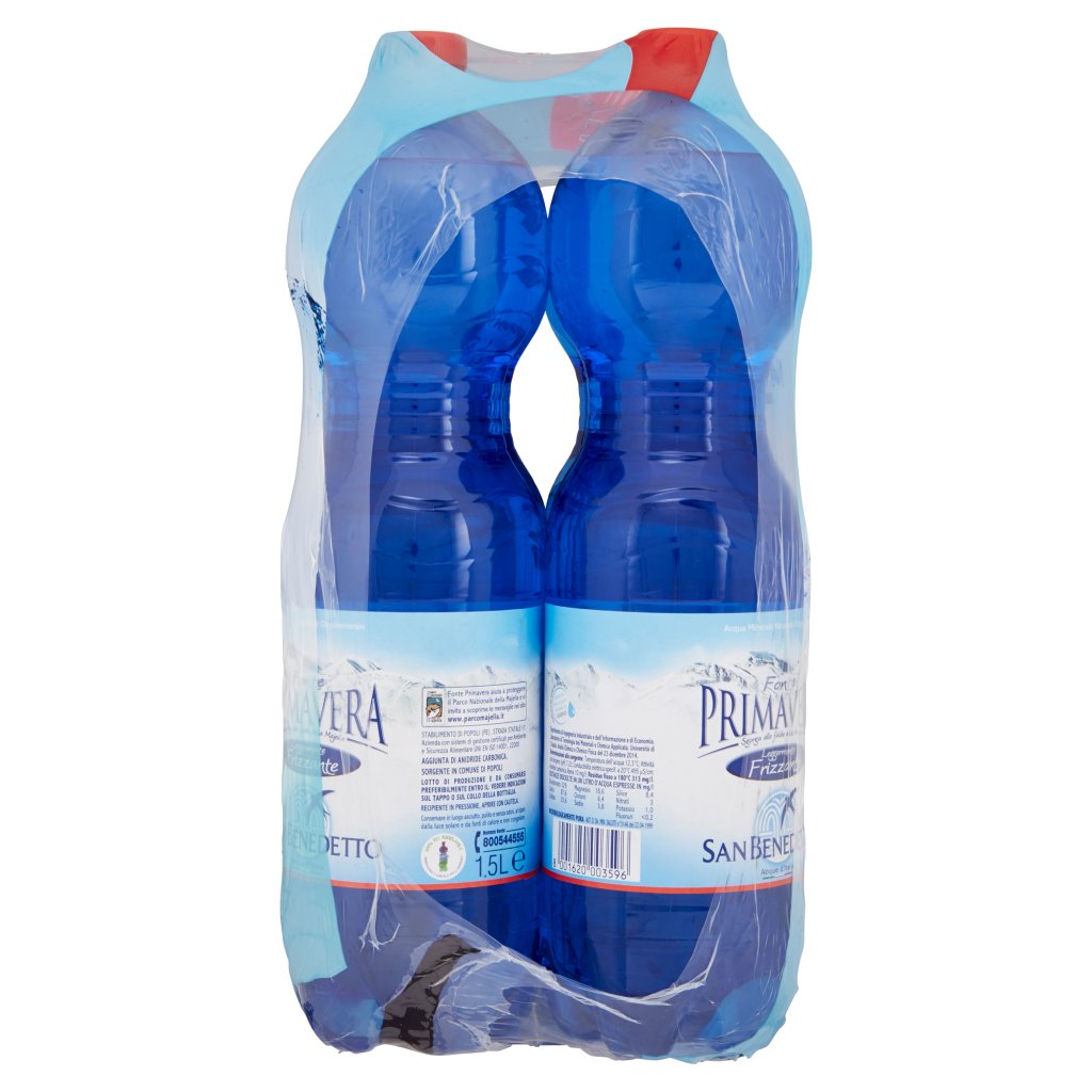 San Benedetto Fonte Primavera Leggermente Frizzante 6x1,5l