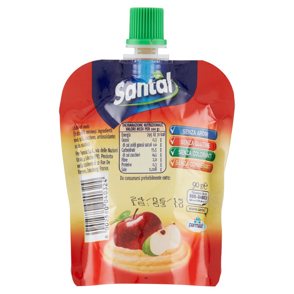 Santal Crema di Frutta Mela