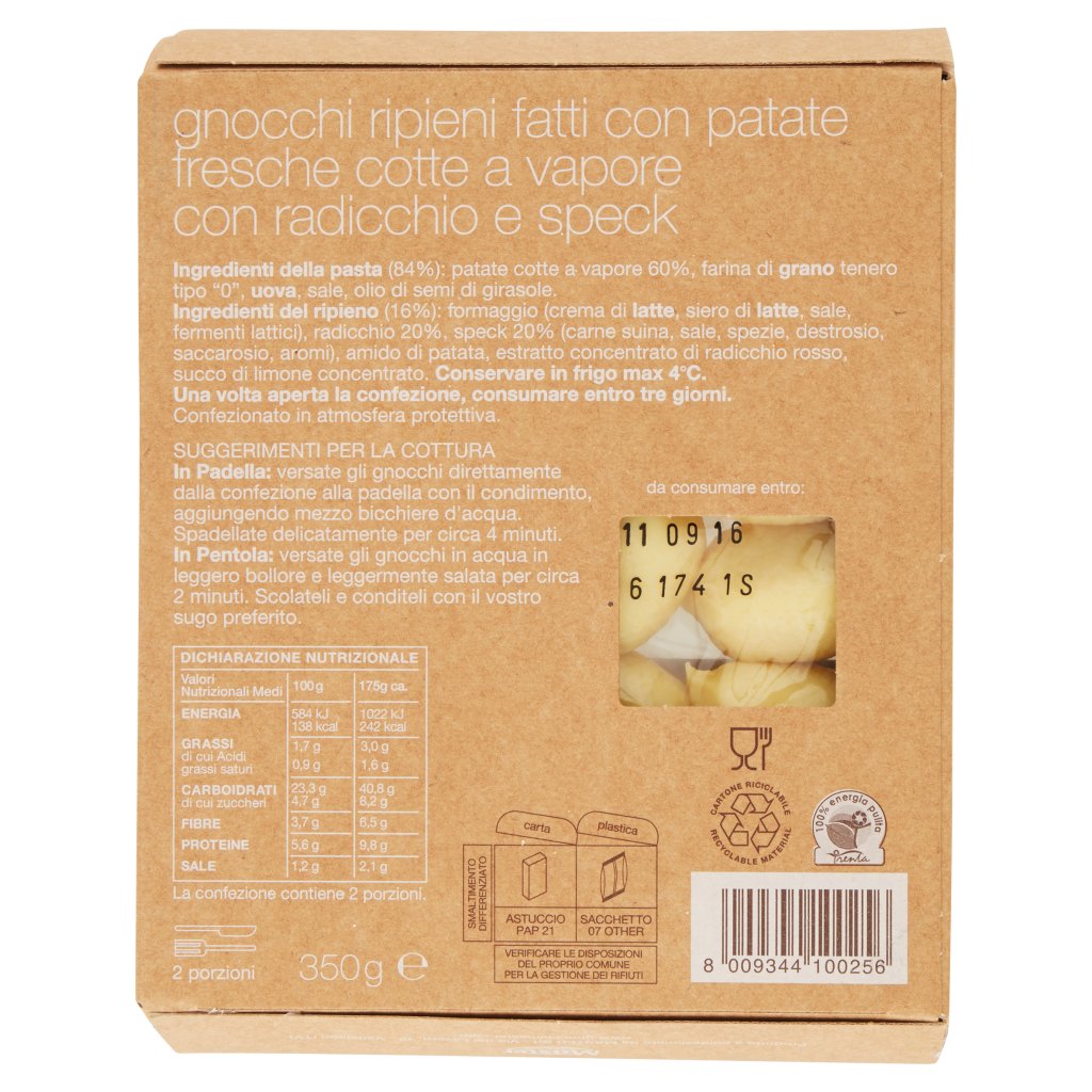 Mamma Emma Gnocchi Ripieni con Radicchio e Speck | Everli