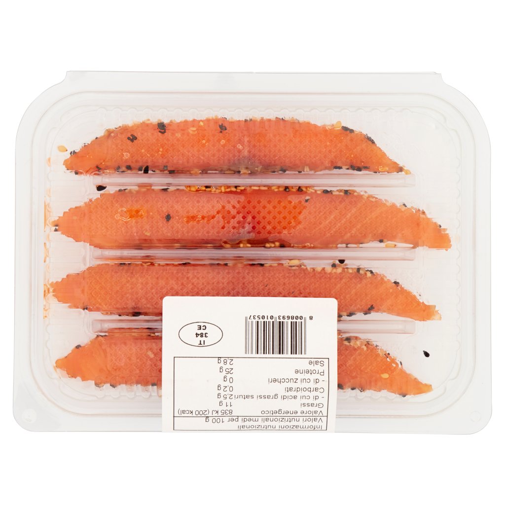 Salmone Norvegese Affumicato con Sesamo Supermercato24