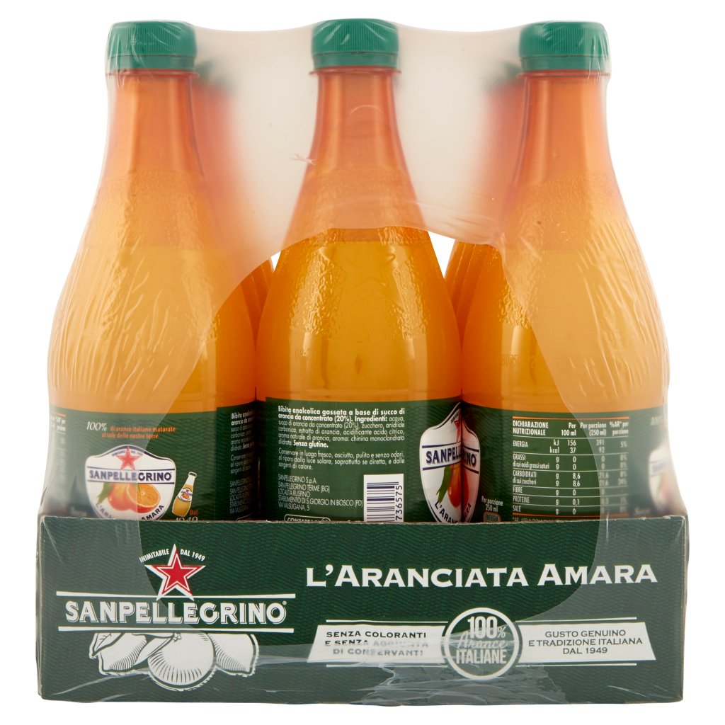 San Pellegrino L'aranciata Amara