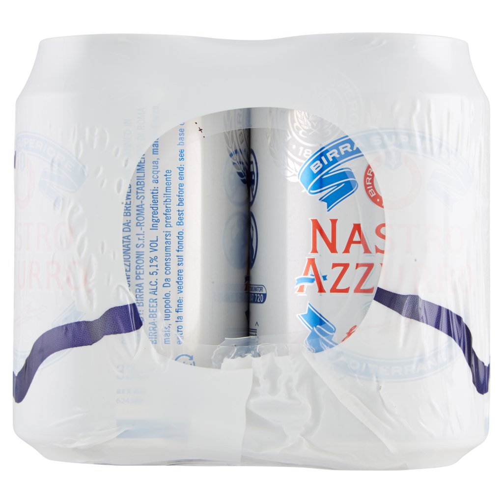 Nastro Azzurro Lattina 4 x 33 Cl