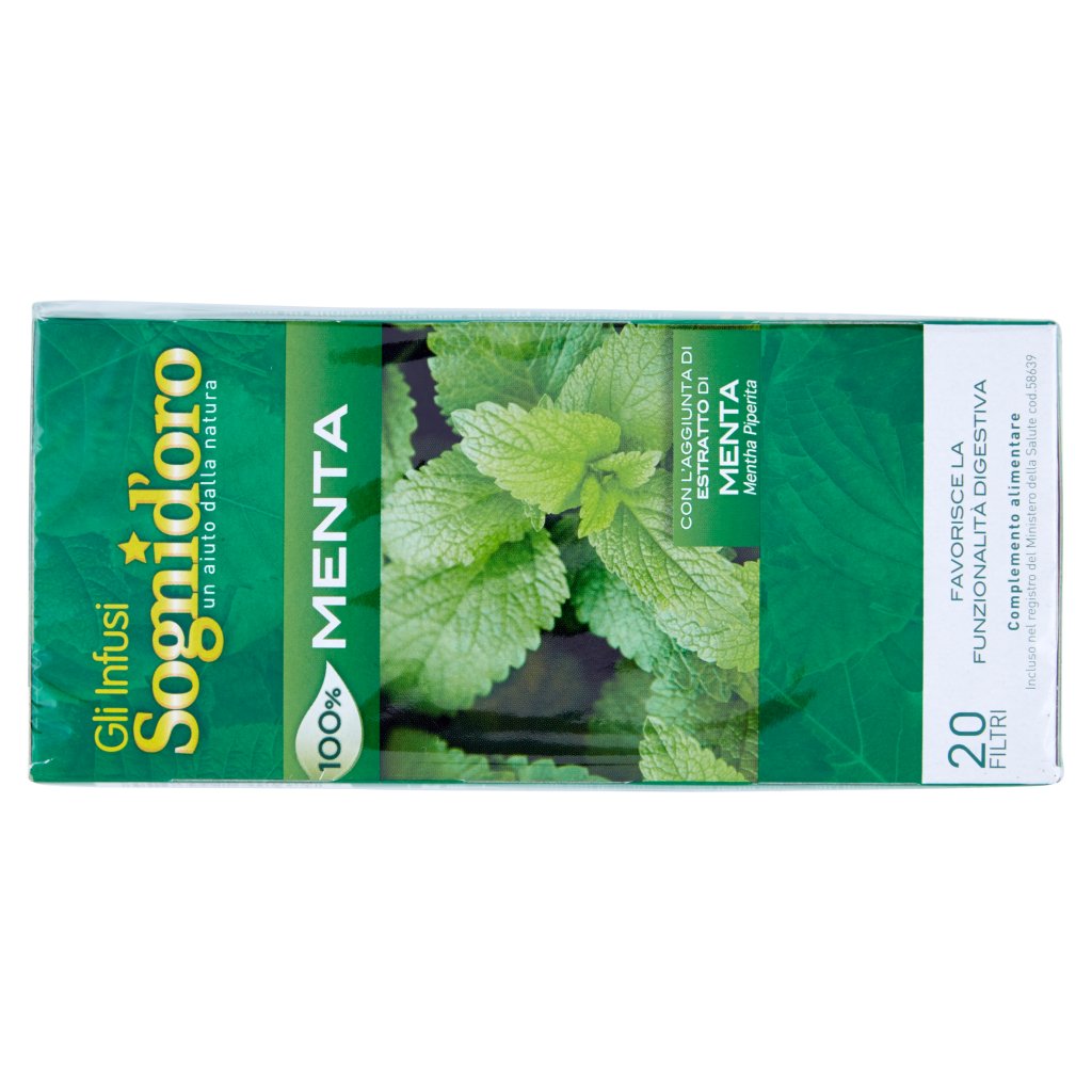 Sogni d'Oro Gli Infusi Menta 20 Filtri