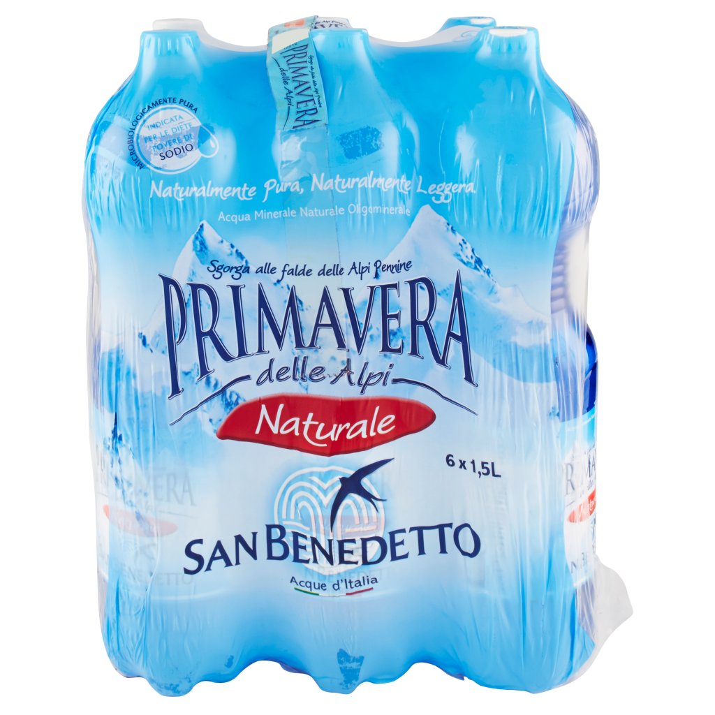 San Benedetto Primavera delle Alpi Naturale 6x1,5l