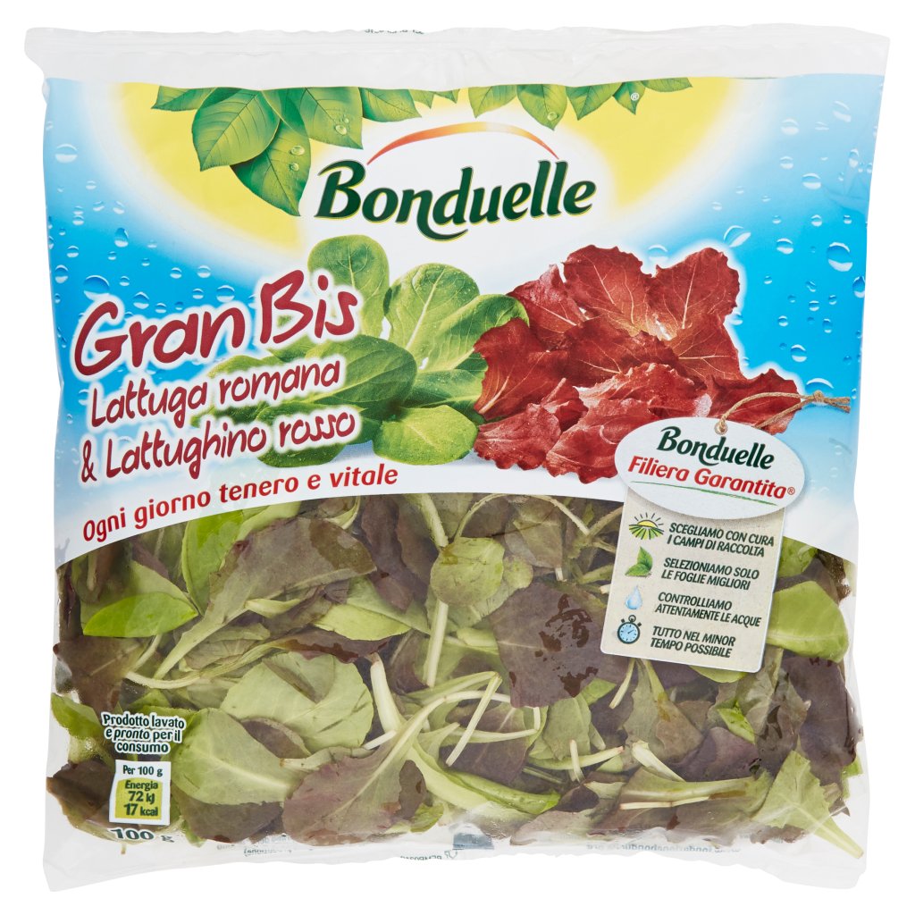 Bonduelle Gran Bis Lattuga Romana & Lattughino Rosso