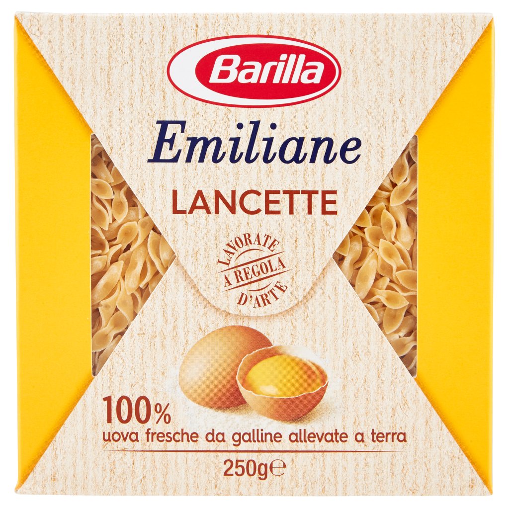 Barilla Emiliane Lancette all'Uovo N.112