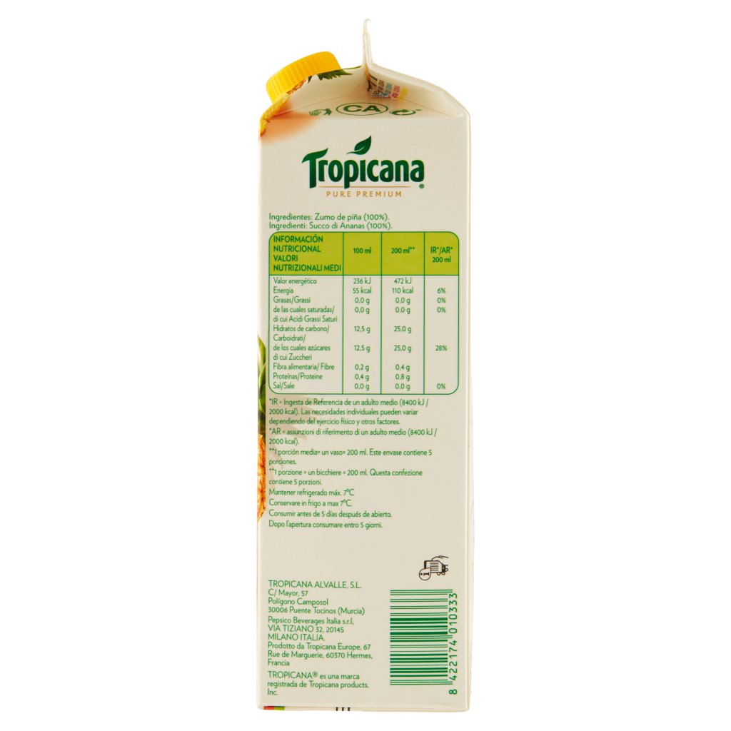 Tropicana Pure Premium Ananas 