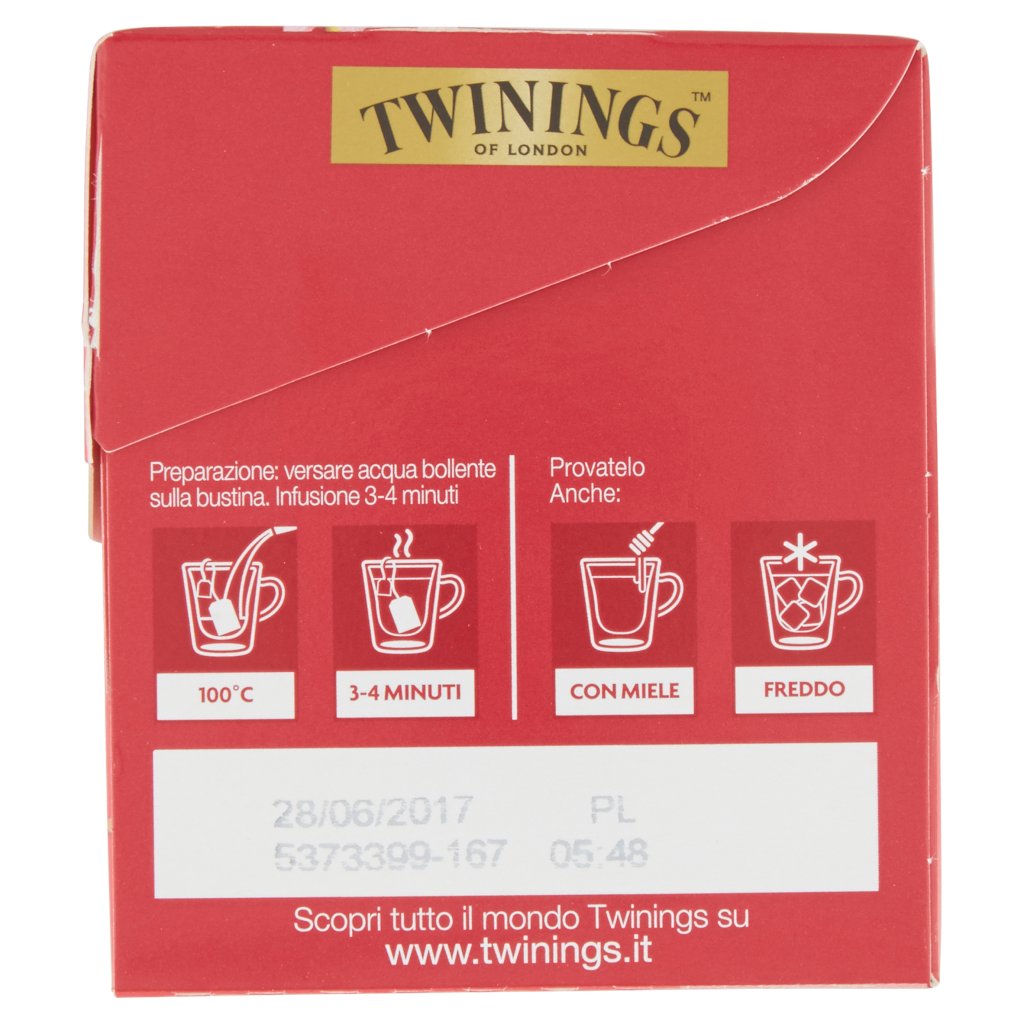 Twinings Infuso Aromatizzato Lampone e Echinacea