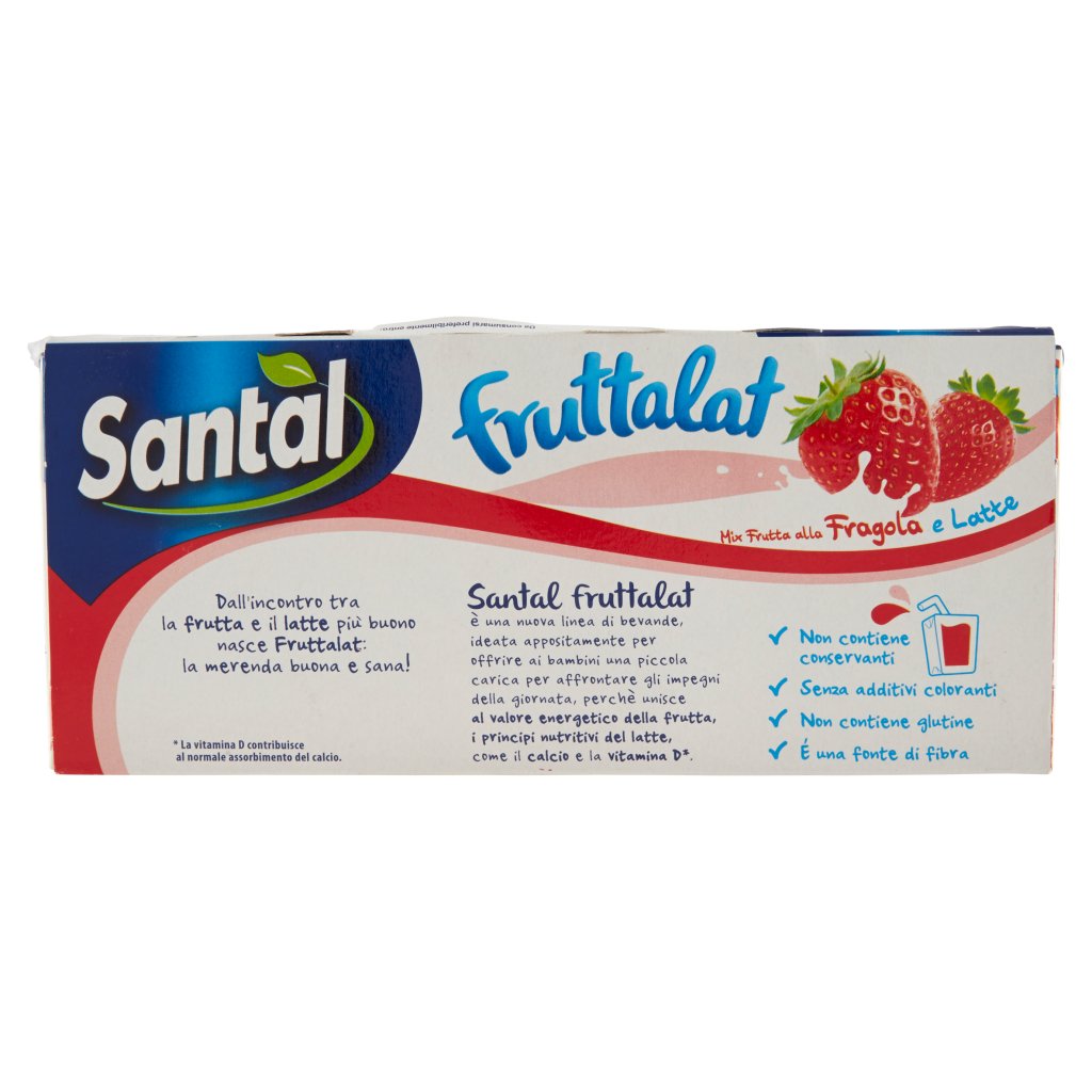 Santal Fruttalat Mix Frutta alla Fragola e Latte