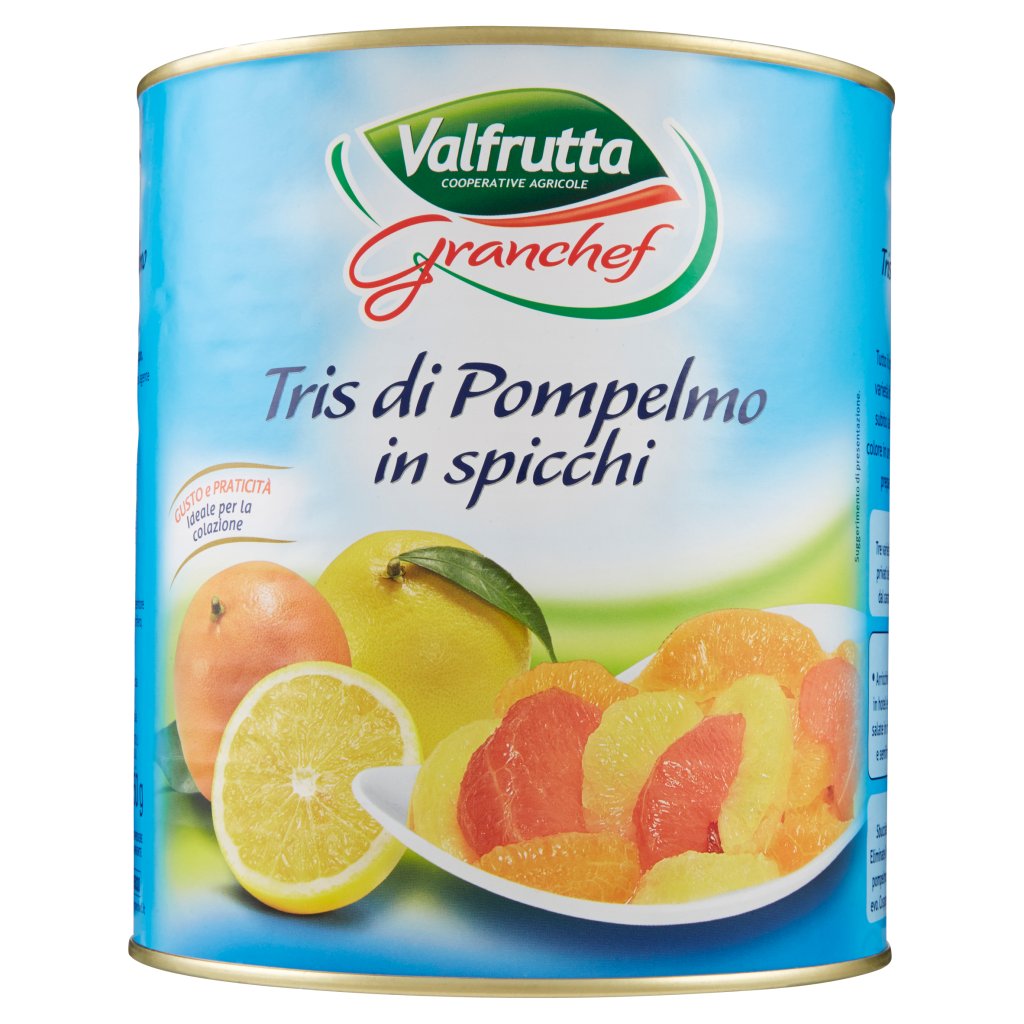 Valfrutta Granchef Tris di Pompelmo in Spicchi