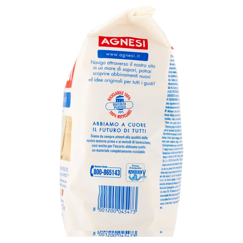 Agnesi Agnesi Rigatoni n 49 Gr  500