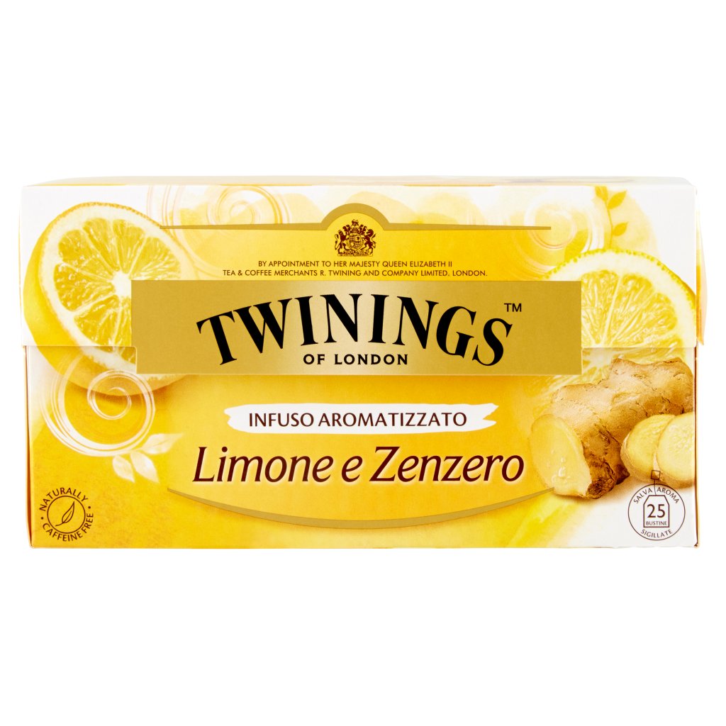 Twinings Infuso Aromatizzato Limone e Zenzero 37,5 g