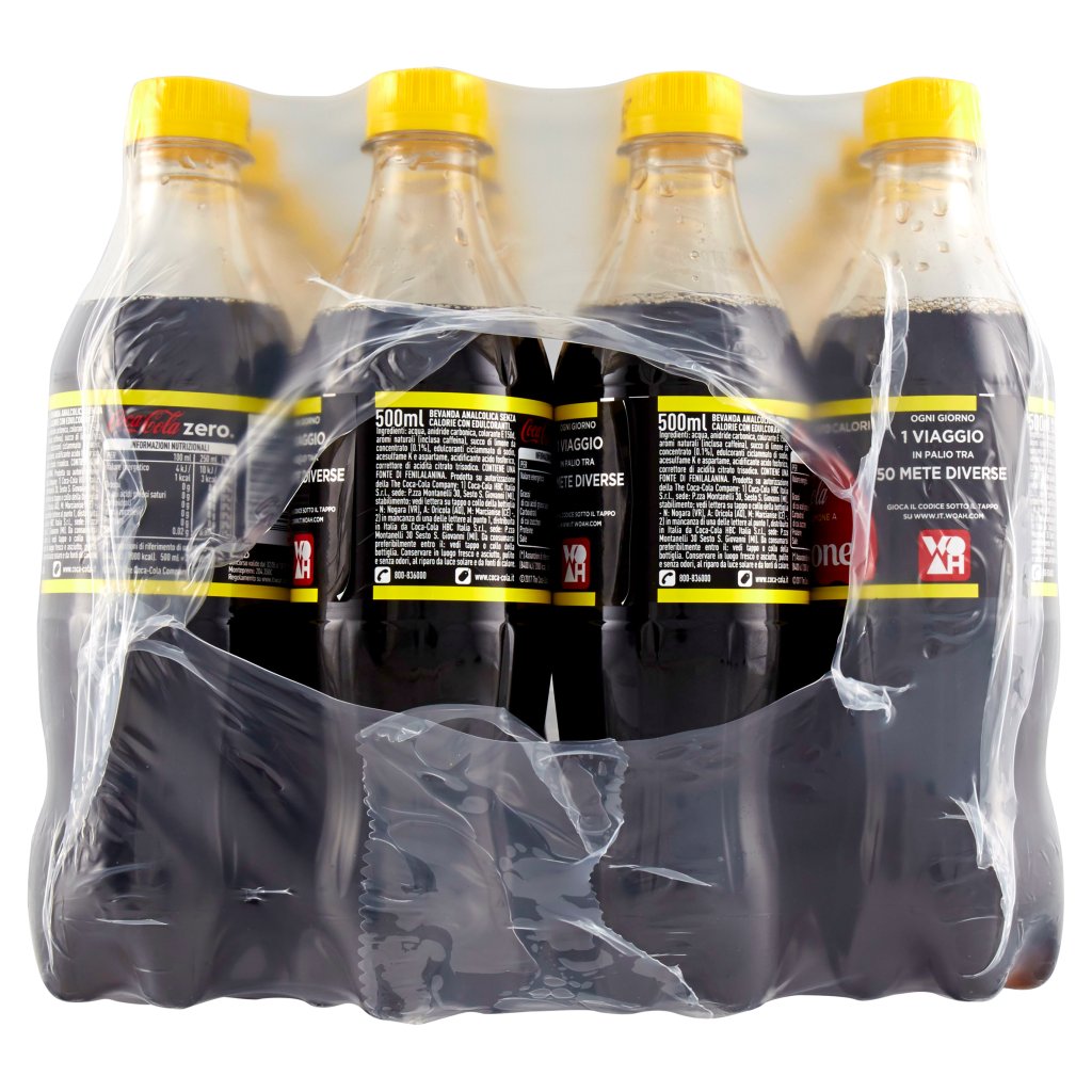 Coca Cola Zero Lemon Bottiglia di Plastica