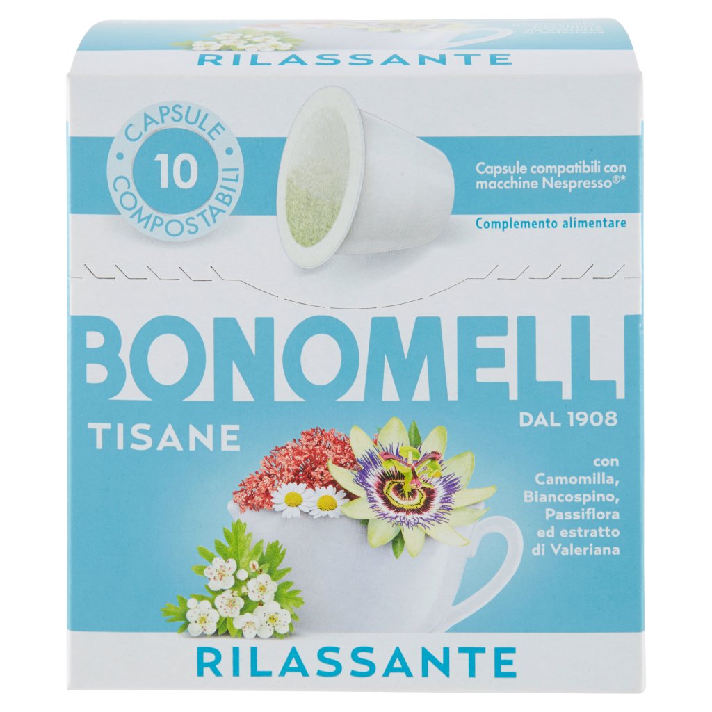 Bonomelli Tisane Rilassante 10 Capsule