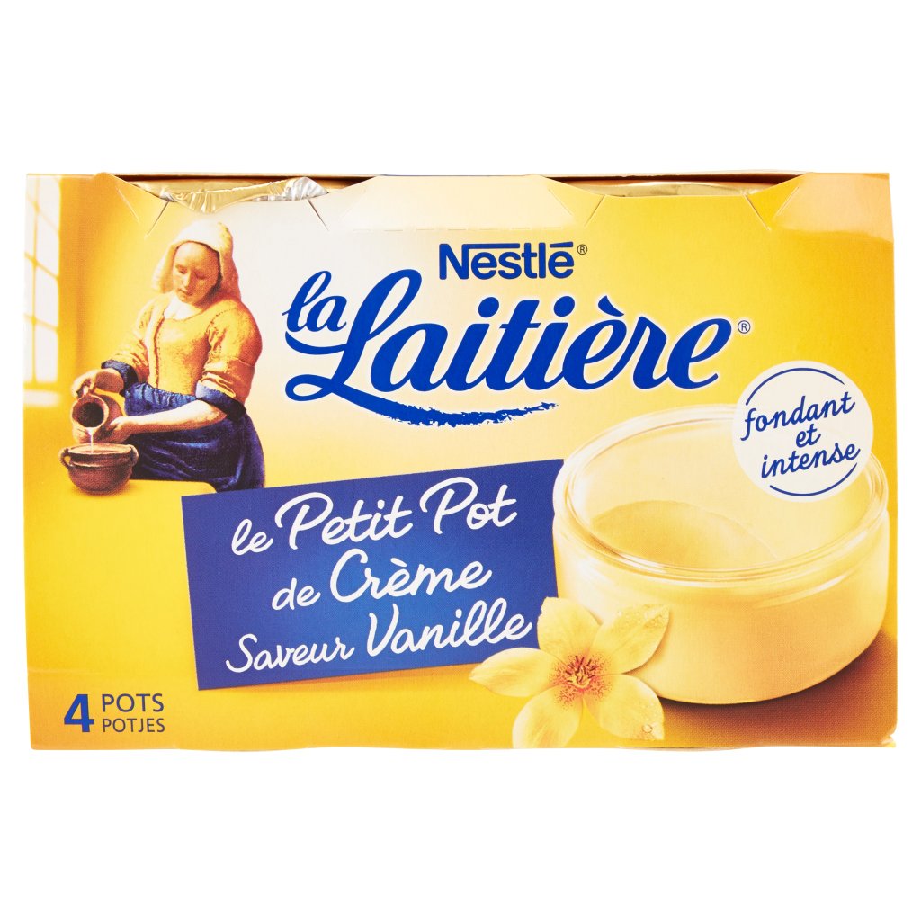 Nestlé La Laitière Crema Vaniglia 4 x 100 g