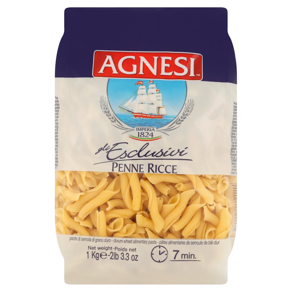 Agnesi Gli Esclusivi Penne Ricce 1 Kg