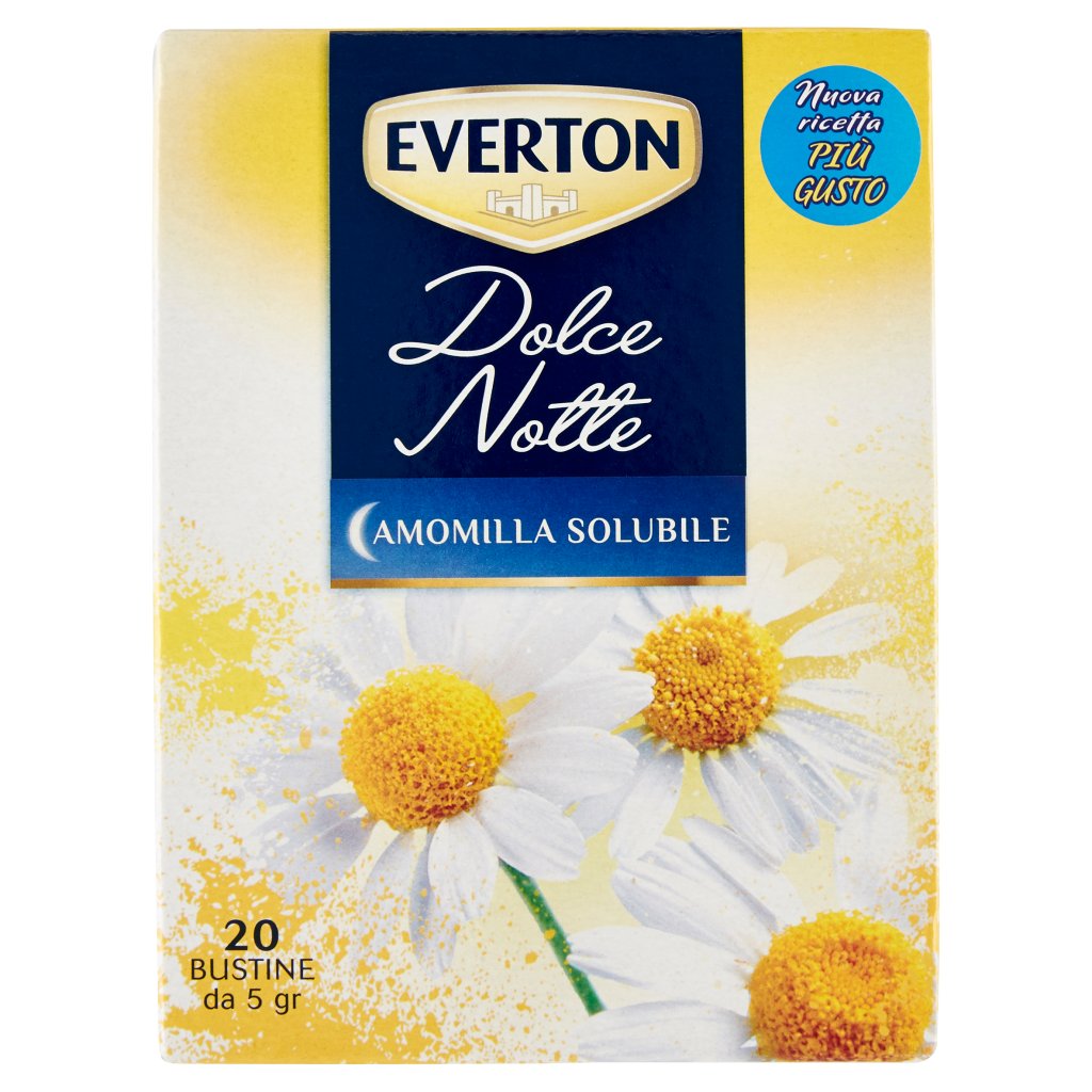 Everton Dolce Notte Camomilla Solubile 20 x 5 g