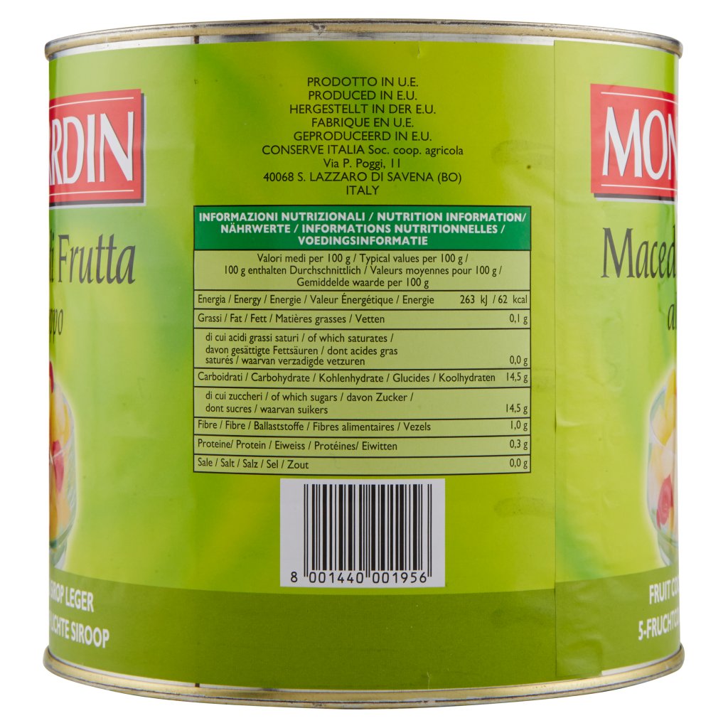 Mon Jardin Macedonia di Frutta allo Sciroppo | Supermercato24