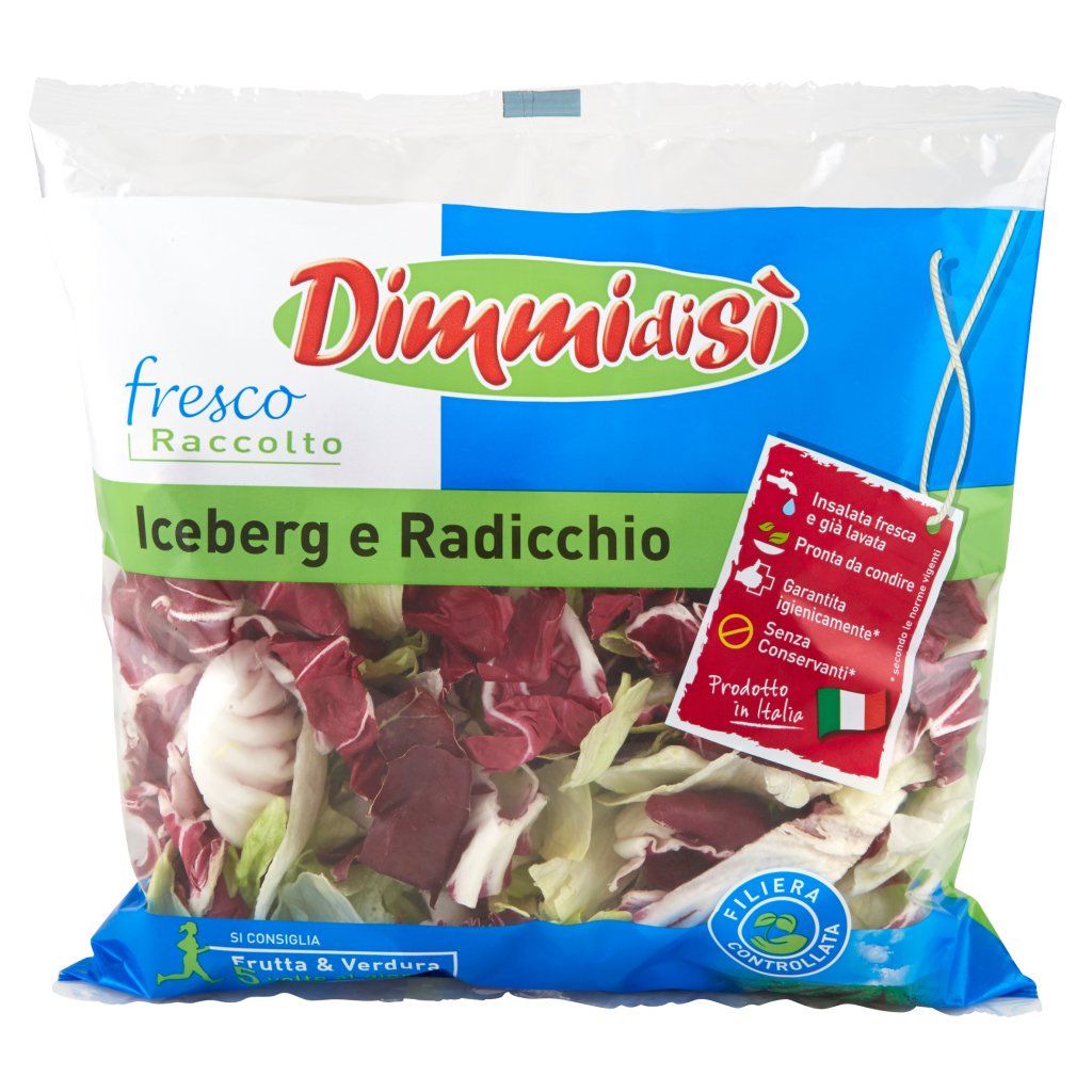 Dimmidisì Fresco Raccolto Iceberg e Radicchio