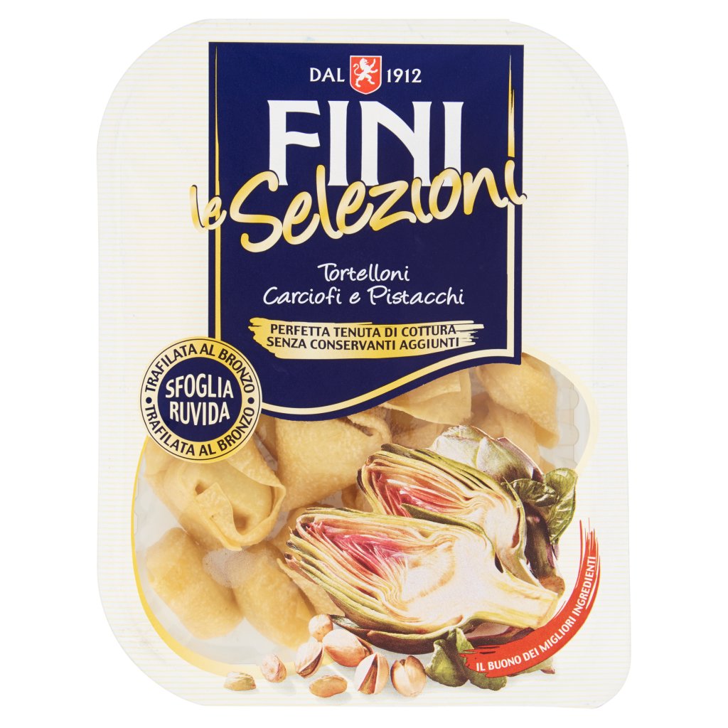 Fini Le Selezioni Tortelloni Carciofi e Pistacchi