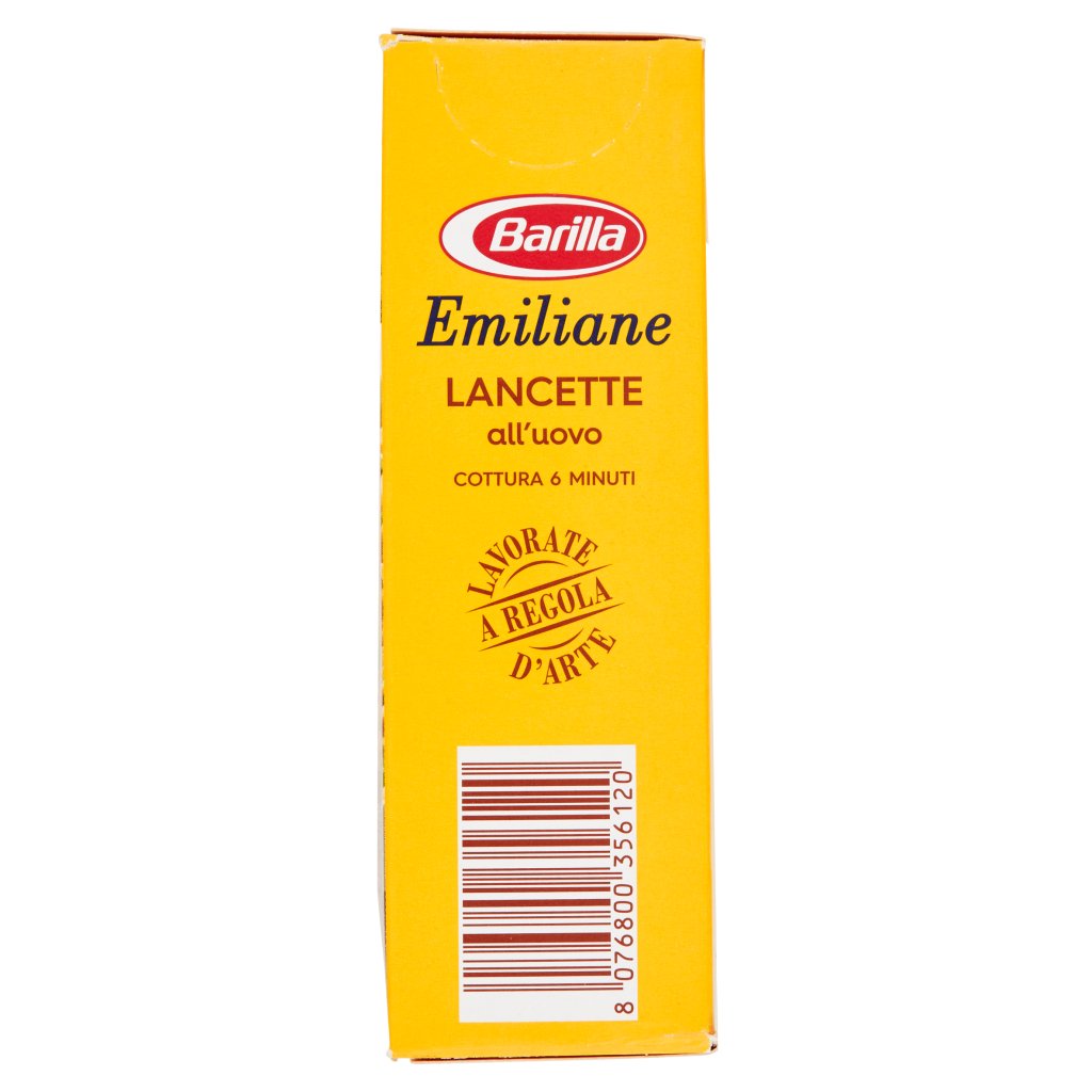 Barilla Emiliane Lancette all'Uovo N.112