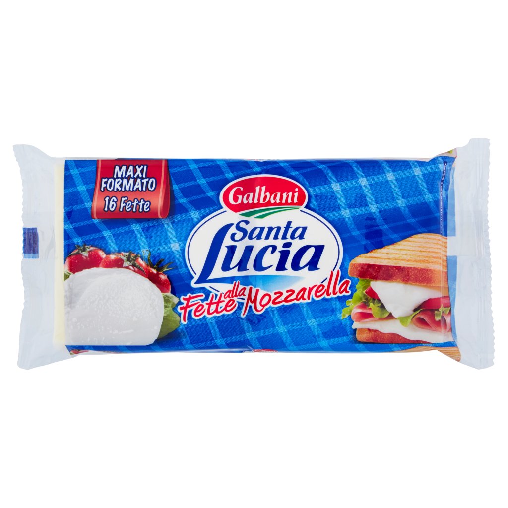 Galbani Santa Lucia Fette alla Mozzarella 16 Fette 400 g