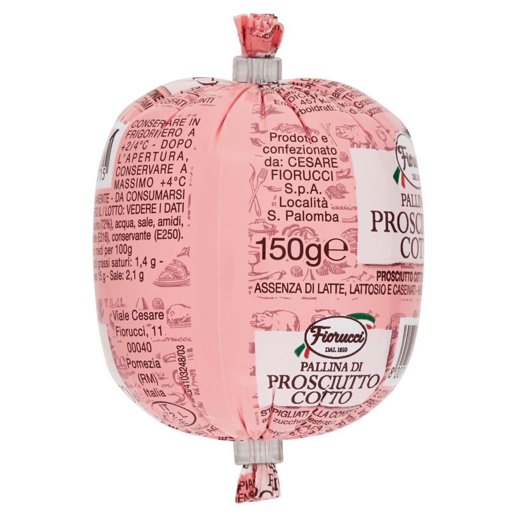 Fiorucci Pallina di Prosciutto Cotto Supermercato24