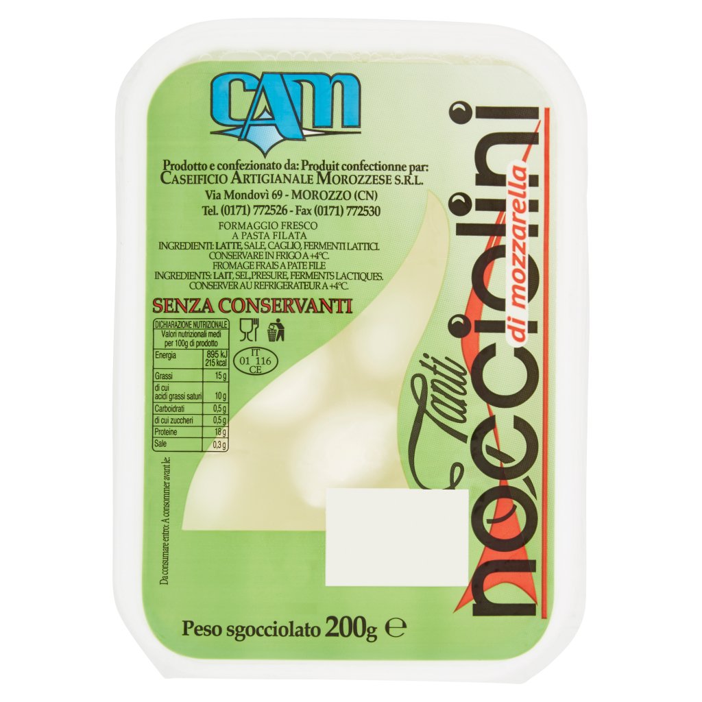 Cam Tanti Nocciolini di Mozzarella