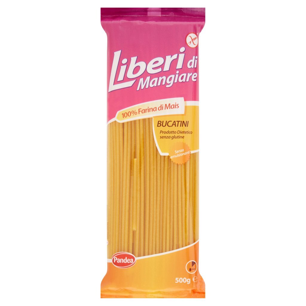 Liberi di Mangiare 100% Farina di Mais Bucatini