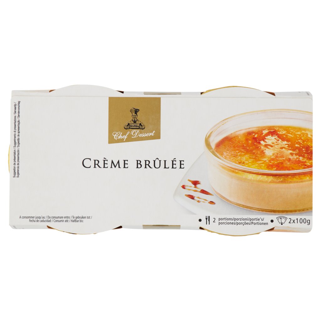 Chef Dessert Crème Brûlée 2 x 100 g