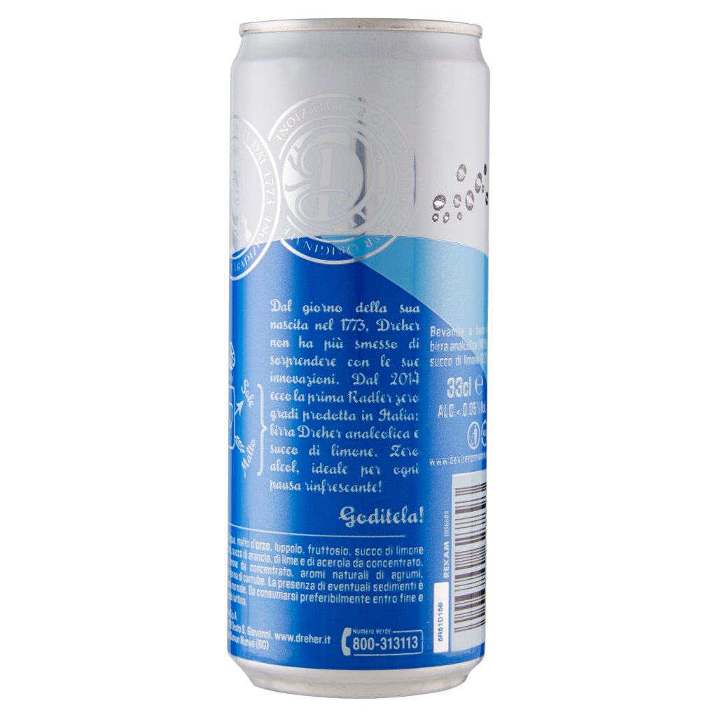 Dreher Radler 0.0% Limone