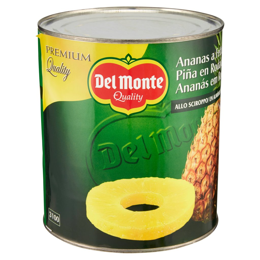 Del Monte Ananas a Fette allo Sciroppo