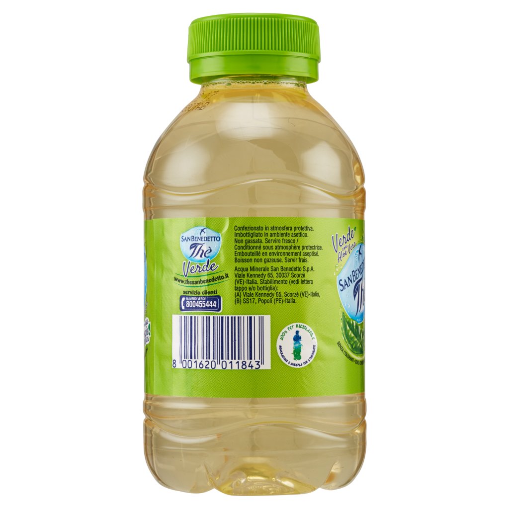 San Benedetto Thè Verde con Aloe Vera 0,33 l