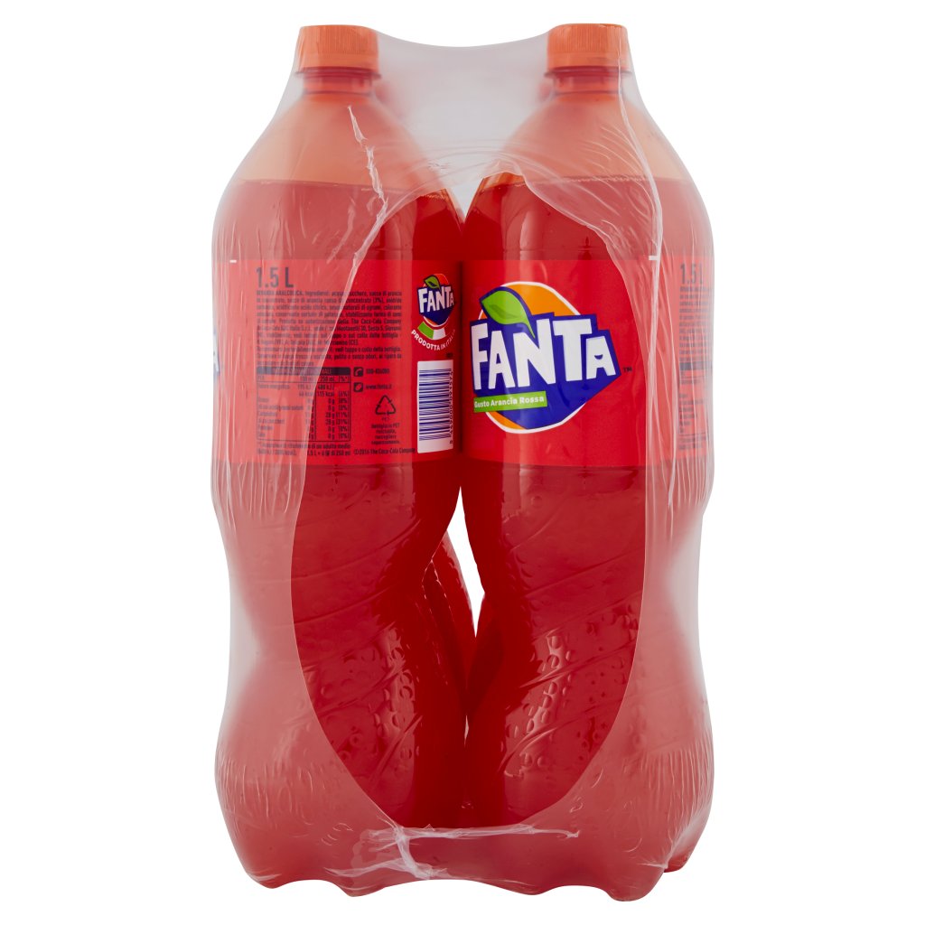 Fanta Arancia Rossa Bottiglia di Plastica