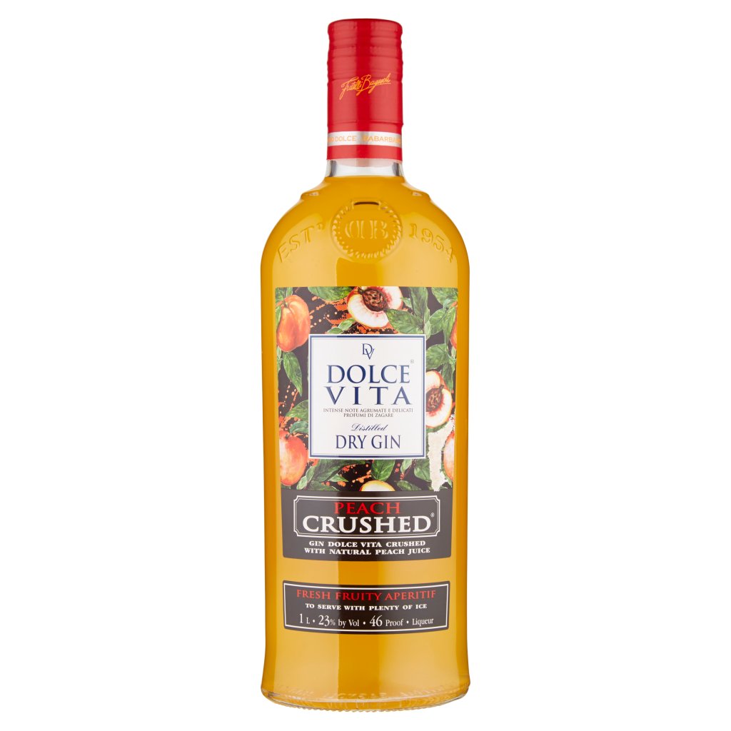 Dolce Vita Distilled Dry Gin Peach Crushed