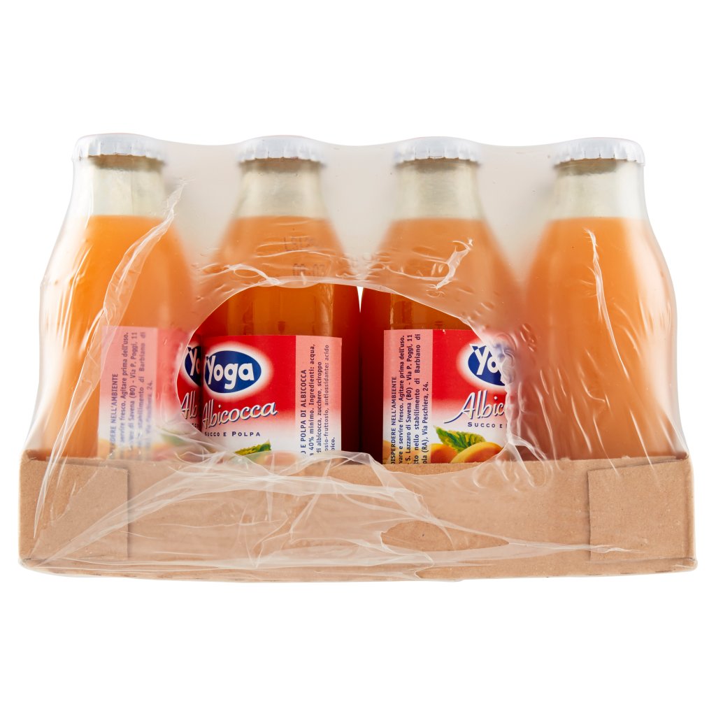 Yoga Albicocca Succo e Polpa 24 x 125 Ml