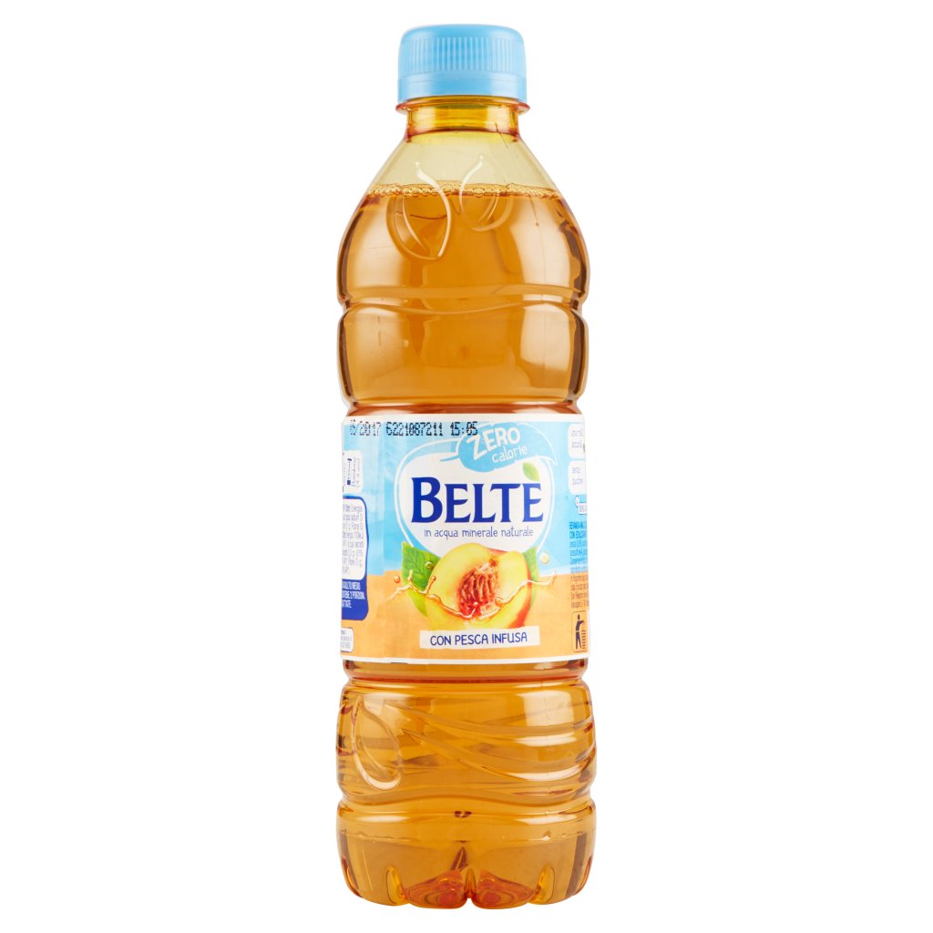 Beltè Zero Thè in Acqua Minerale Naturale con Pesca Infusa
