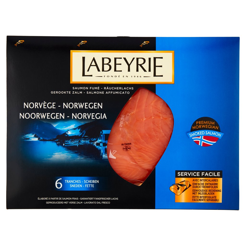 Labeyrie Norvegia Salmone Affumicato