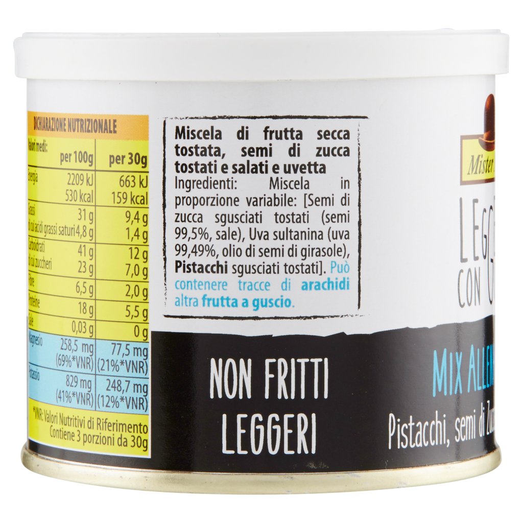 Mister Nut Leggeri con Gusto Mix Allena-mente