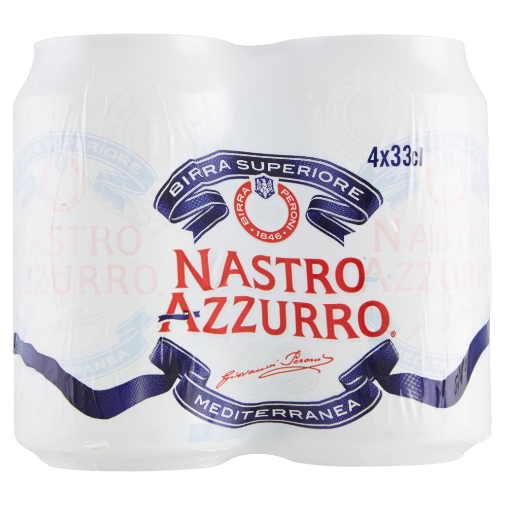 Nastro Azzurro Lattina 4 x 33 Cl