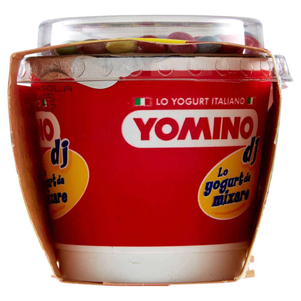 Yomino Dj Yogurt alla Fragola con Confettini al Cioccolato 2 x 100 g