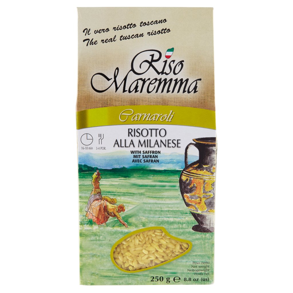 Riso Maremma Carnaroli Risotto alla Milanese