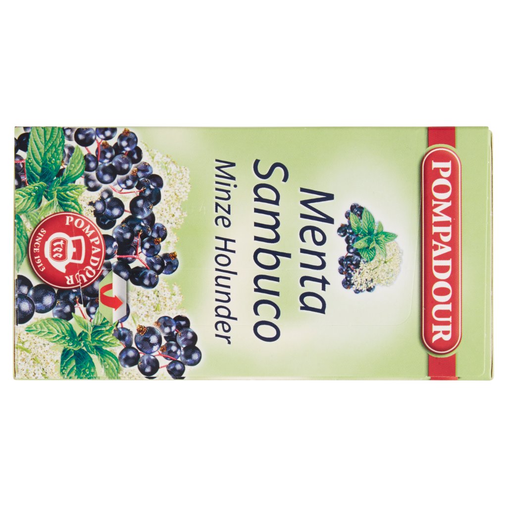 Pompadour Menta Sambuco per Infuso