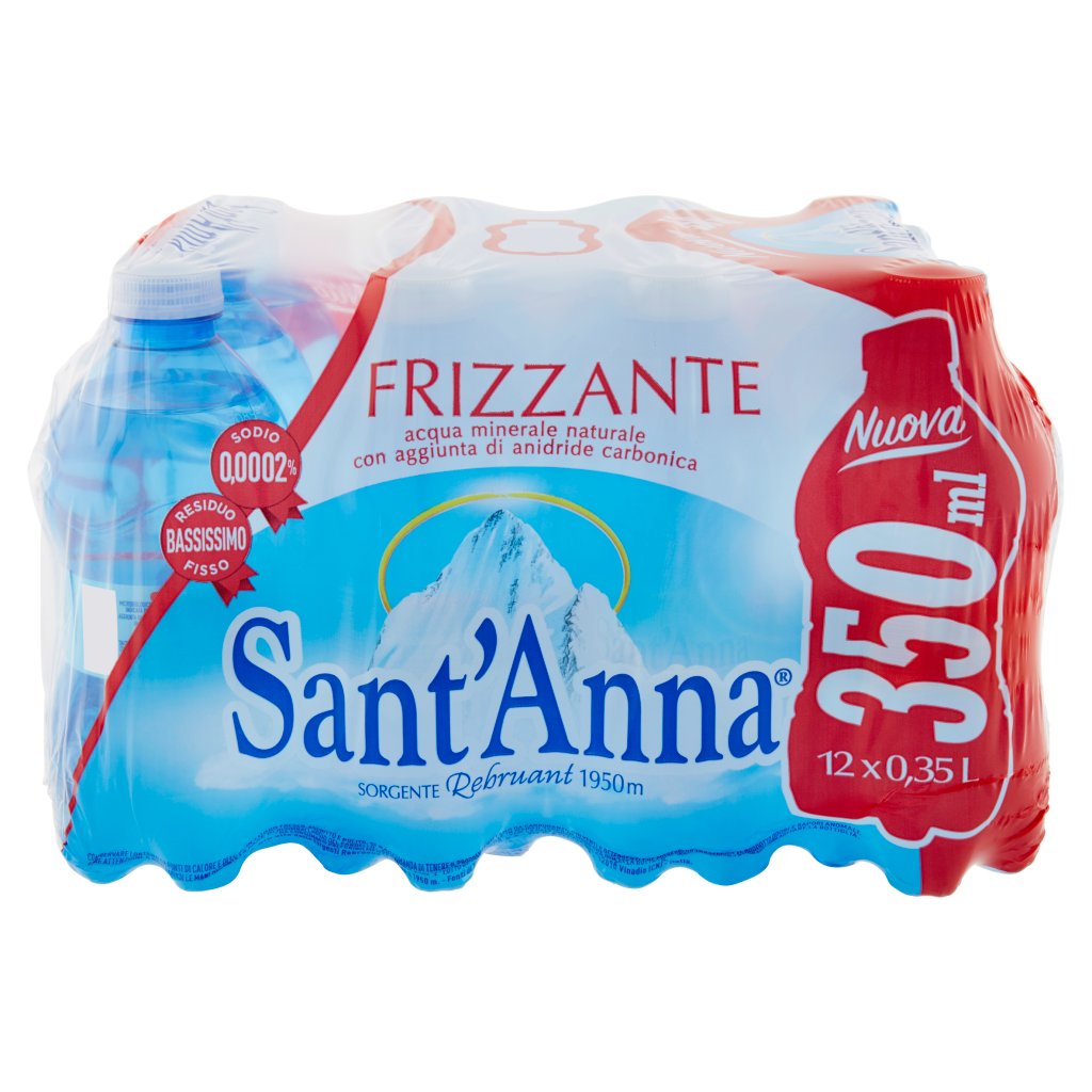 Sant'anna Frizzante Sorgente Rebruant Vinadio 12 x 0,35 l