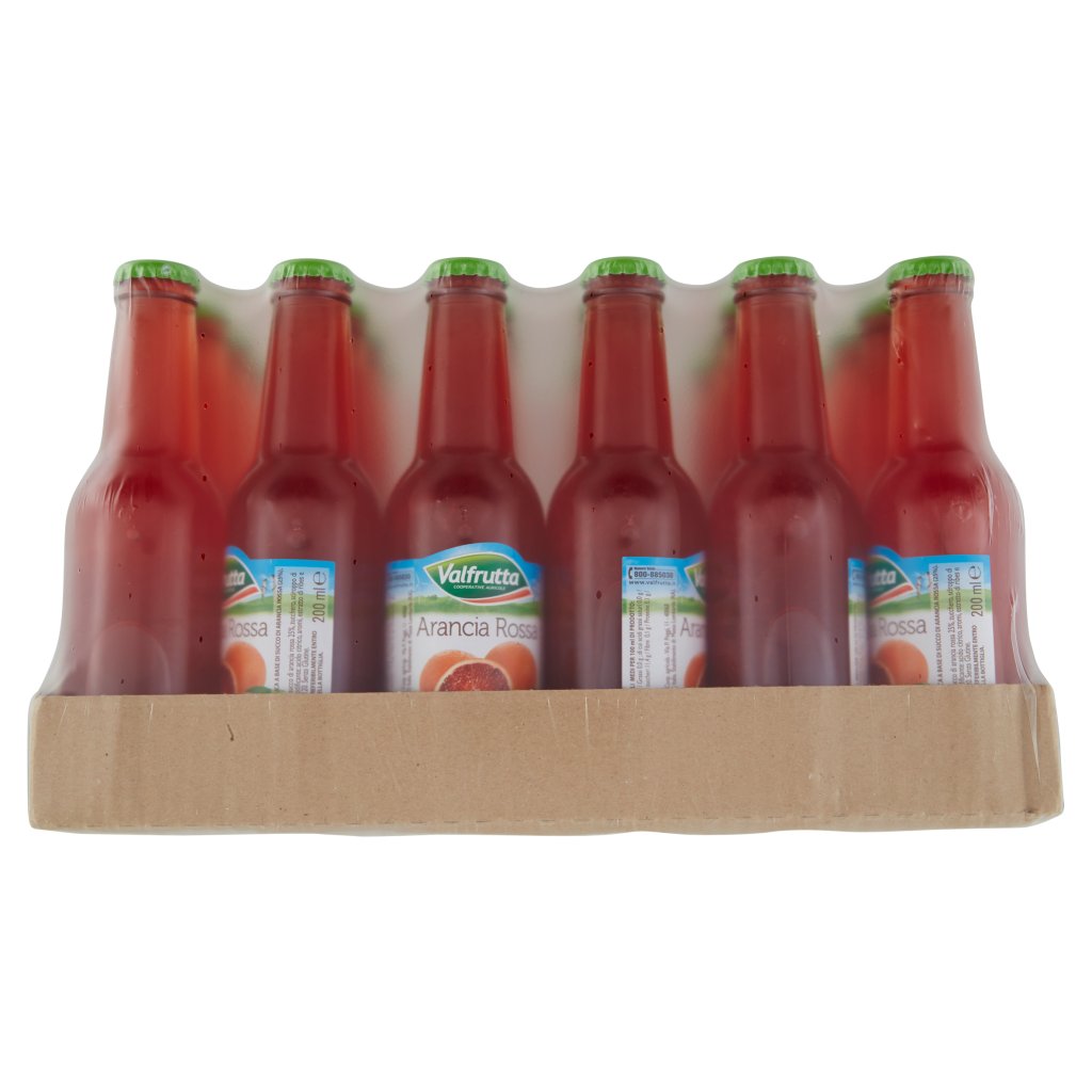 Valfrutta Arancia Rossa 24 x 200 Ml