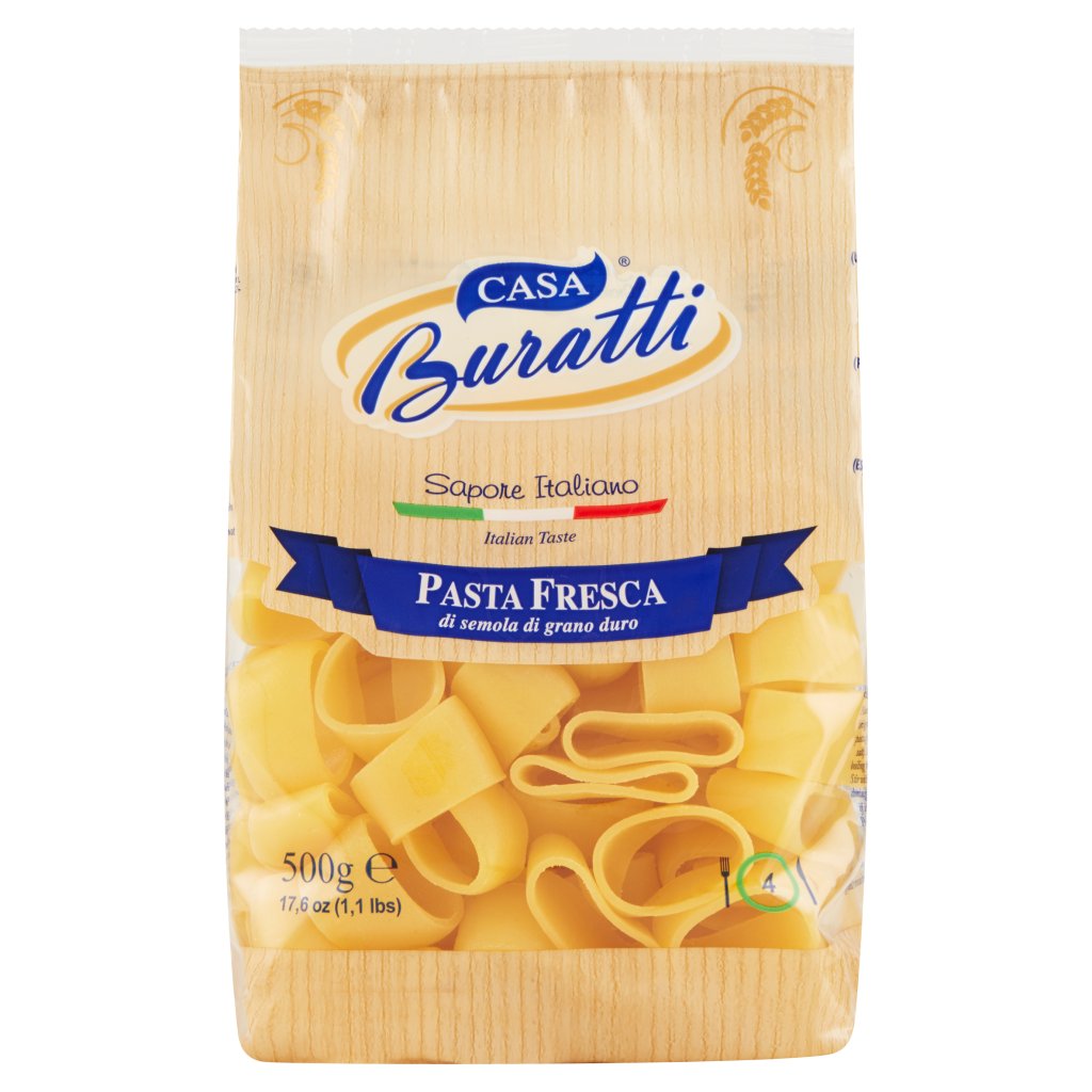 Casa Buratti Pasta Fresca di Semola di Grano Duro Calamarata