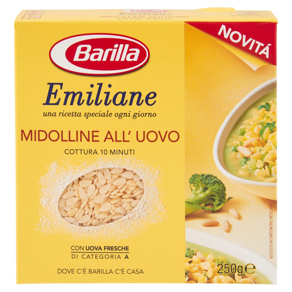 Barilla Emiliane Midolline all'Uovo N.107